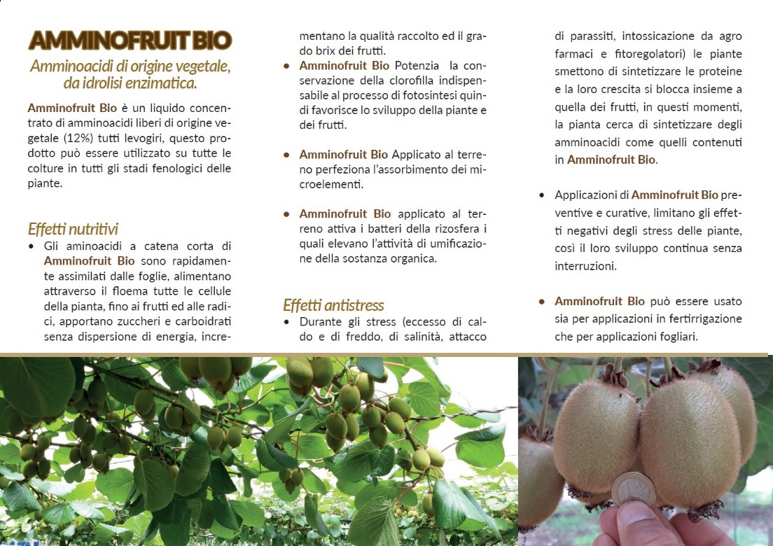 Brochure Amminofruit BIO